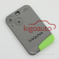 PCF7947 auto key car key 2button smart card for Renault Laguna